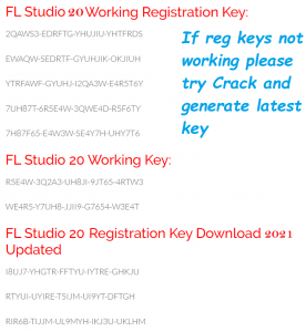 can any registration key work for fl studio on mac